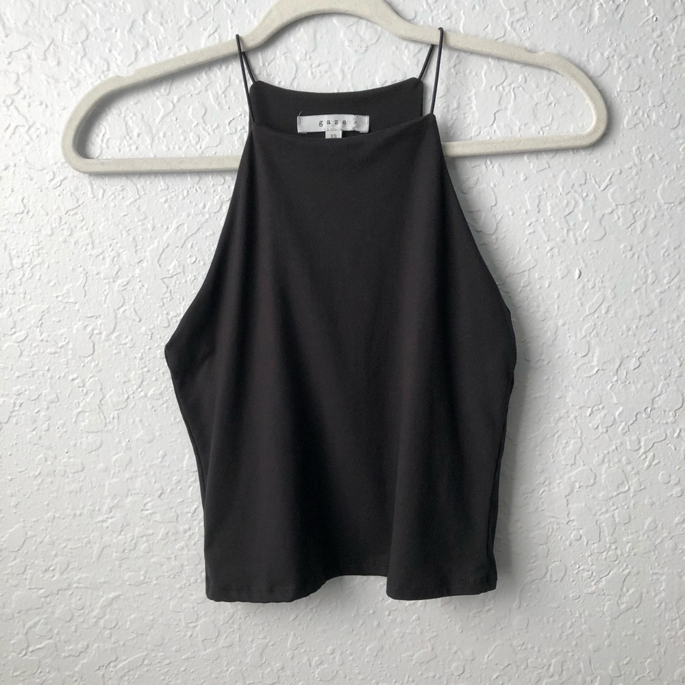 Halter Cotton Crop Top